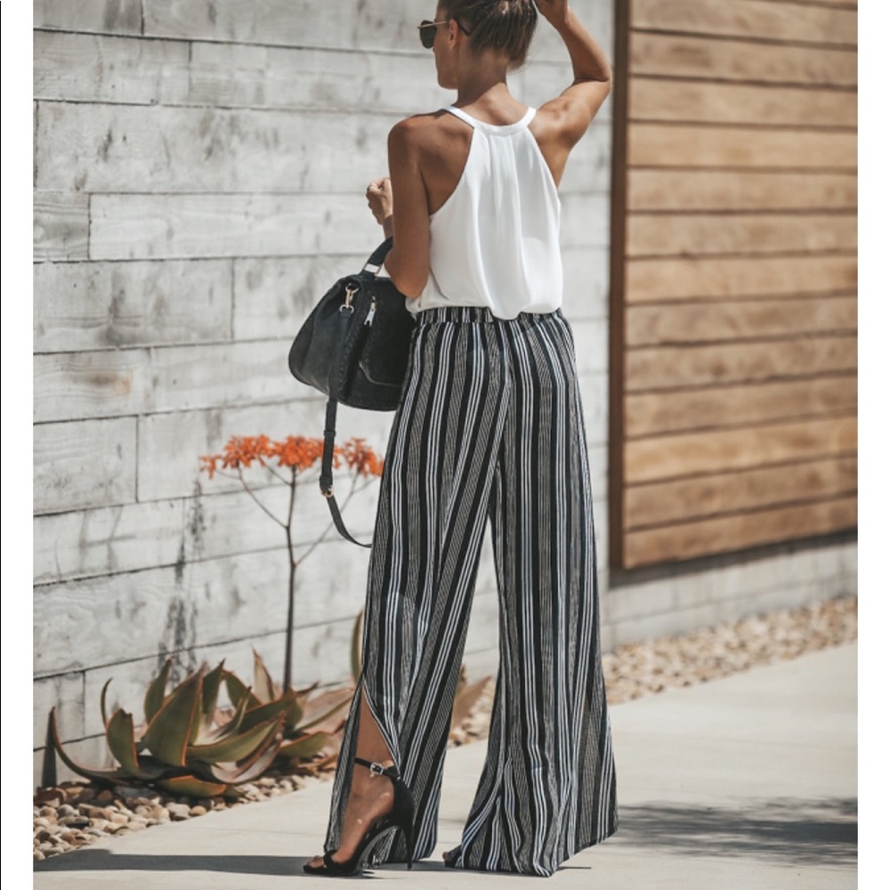NWOT Vici side slit pants